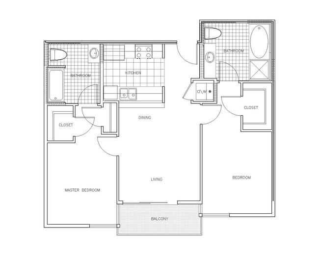 Sorrento 2x2 floor plan PR SM Sorrento LLC - PR SM Sorrento LLC