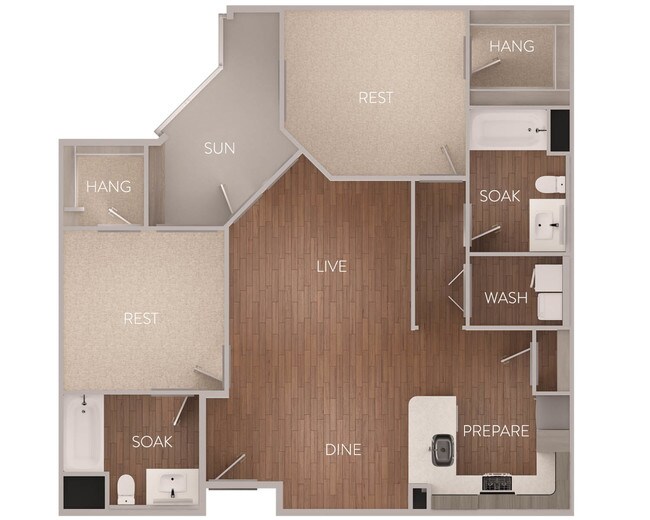 Floorplan - The Colony at The Lakes