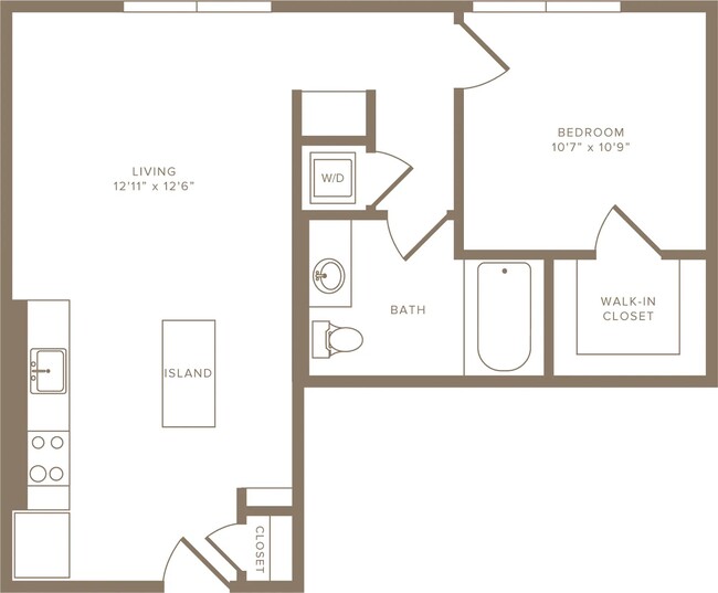 A10 One Bedroom - Modera Hollywood