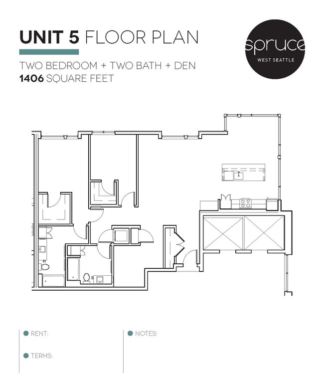 Floorplan - Spruce