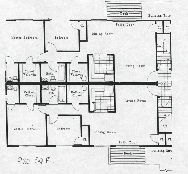 2BR/1.5BA - Arbor Village Apartments