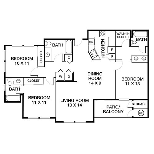 Floorplan - Monterey Grove