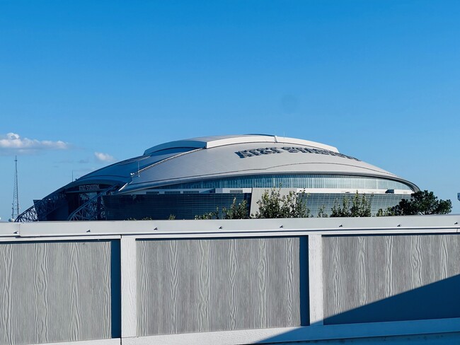 View of AT&T Stadium from Rooftop deck - 1211 Beaconsfield Ln