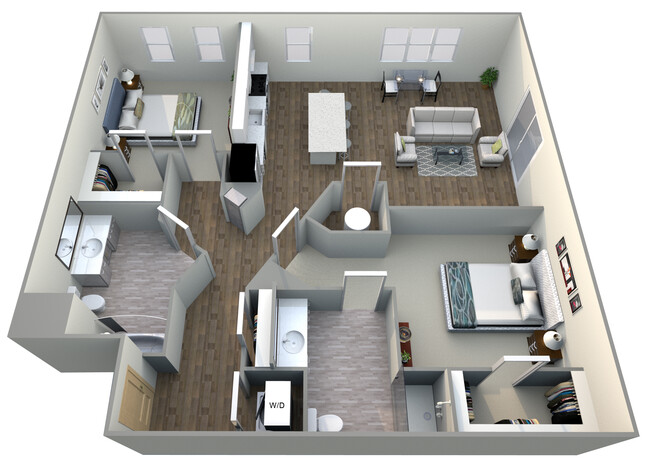 Floorplan - The Huntington