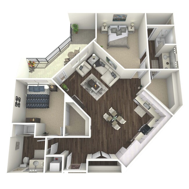 Floorplan - The Platform Urban Apartments