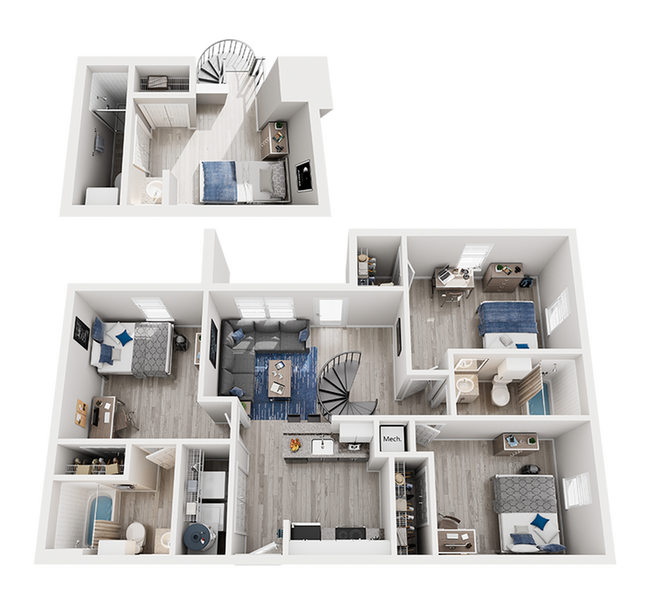 21-Pearl-3x3-Loft-Floor-Plan - 21 Pearl