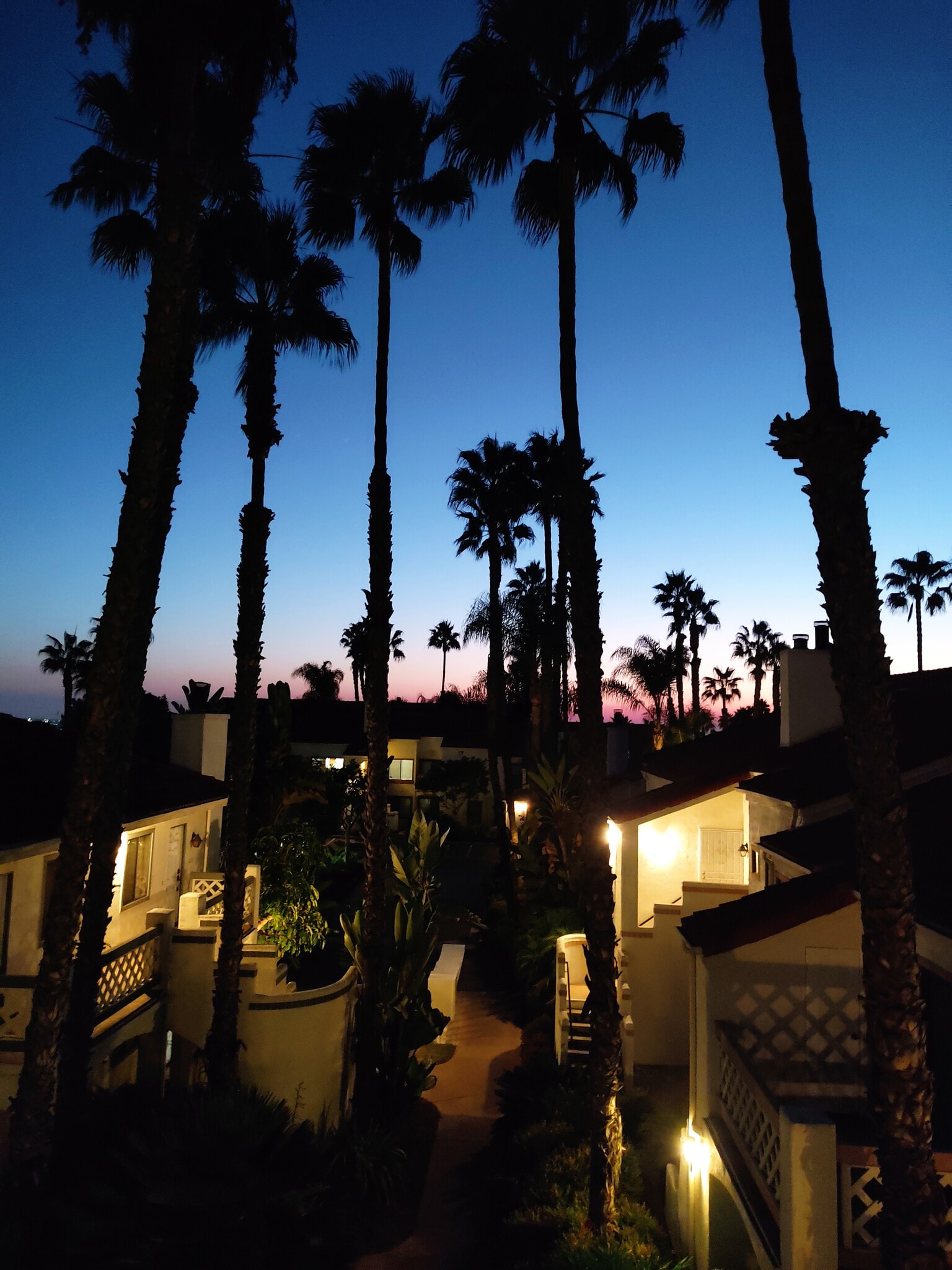 sunset view from balcony - 9428 Twin Trails Dr