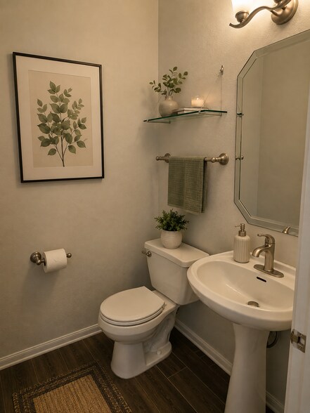 1/2 Bath downstairs - 20408 N 70th Dr