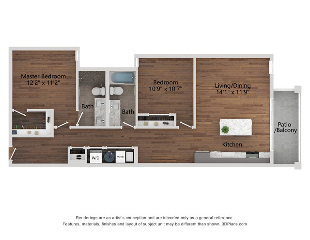 Floorplan - Monroe Aberdeen Place