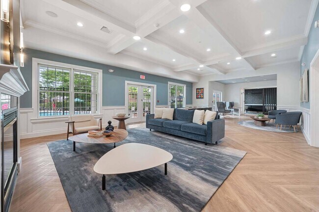 A bright, airy clubhouse designed for connection and comfort - Windsor Ridge at Westborough