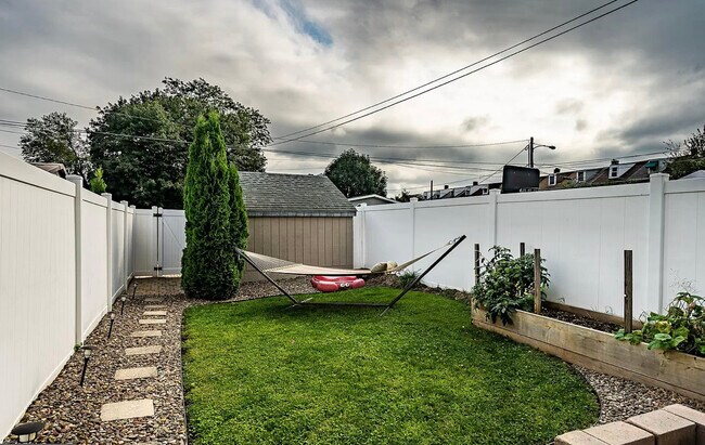 Backyard - 122 Belvedere Ave