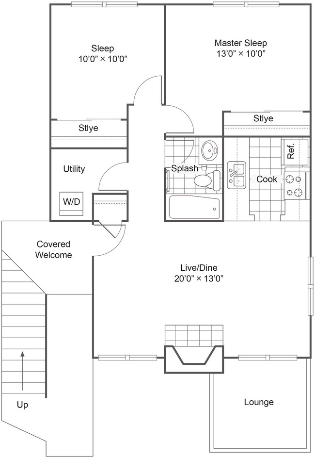 Floorplan - The Commons