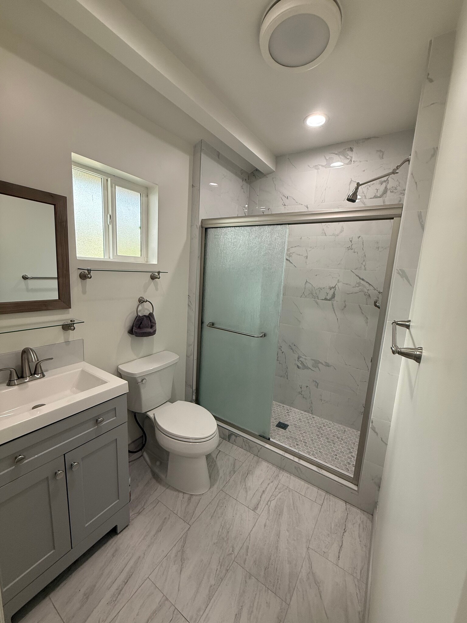 Brand new bathroom - 17606 Roscoe Blvd