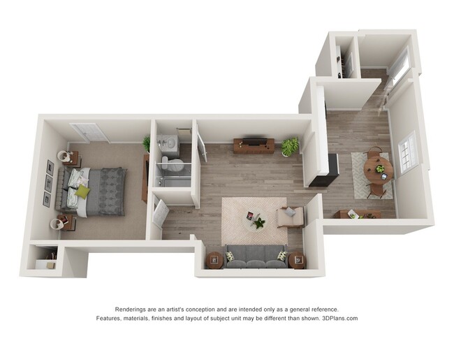 Floorplan - Pines at Lawrenceville Apartments