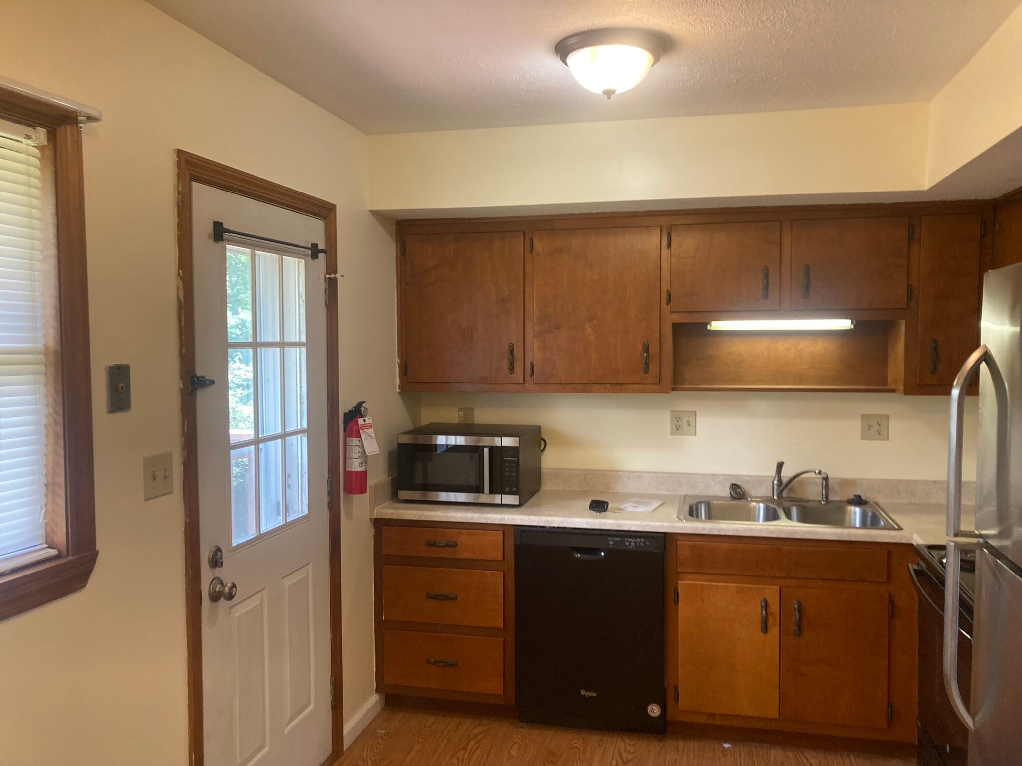 Kitchen with Access to Private Deck - 3121 Shellers Bend Rd