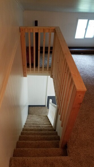 Stairs from level 1 - 1937 Meadville St
