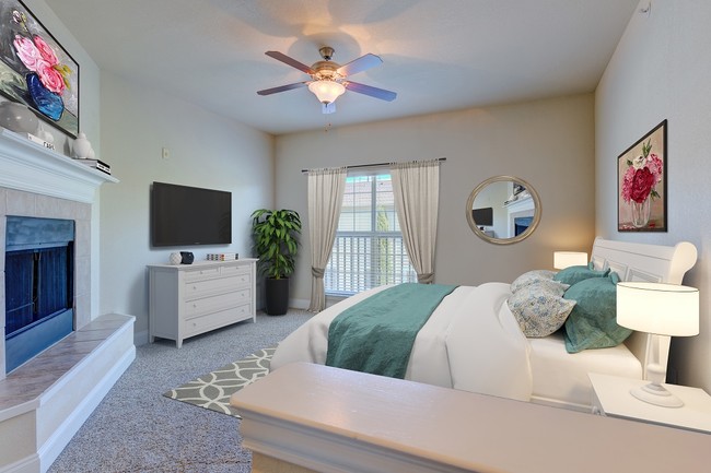 Bedroom - Monticello Oaks Townhomes