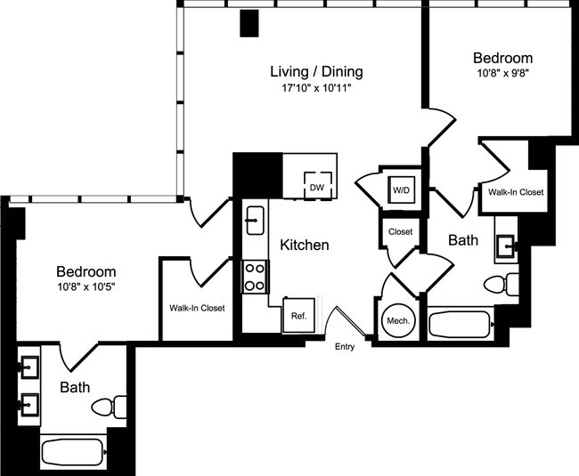 Floorplan - 455 Eye Street