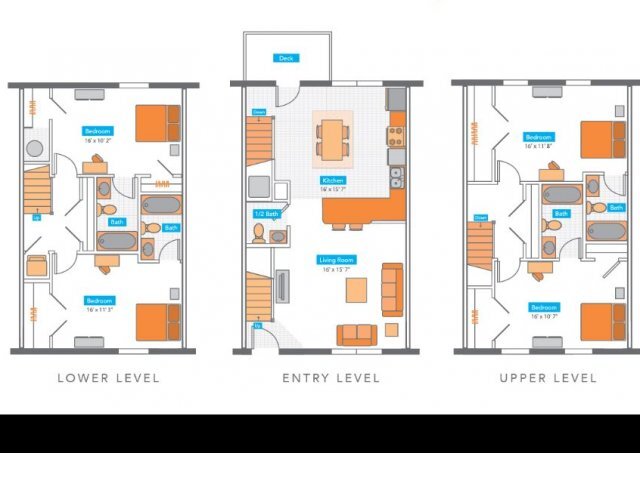 4 Bed, 4.5 Bath - Yugo Auburn North