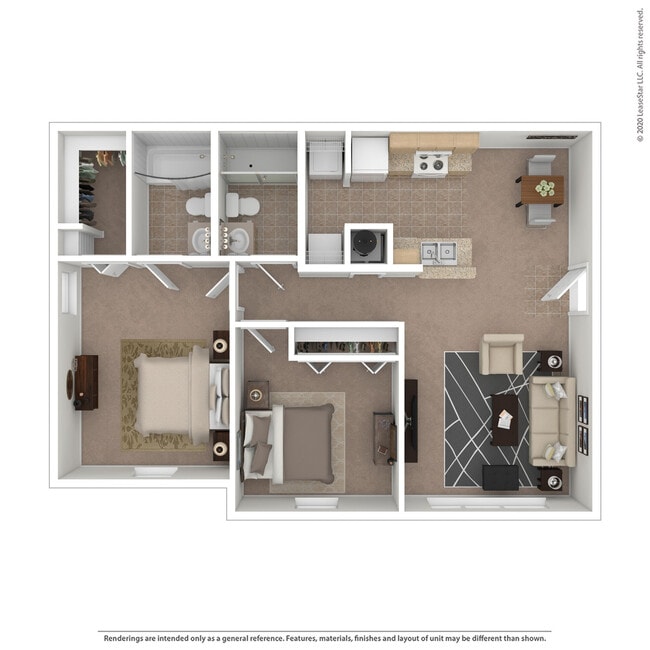 Interior Photo - Jamestown Woods