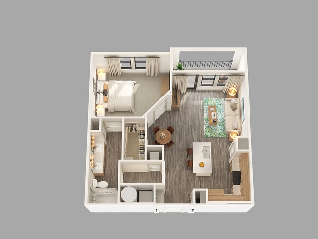 Floorplan - 717 Lehman
