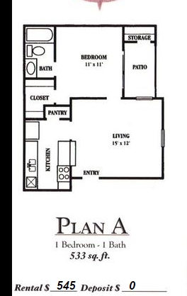 Plan A - Eastmark Apartments