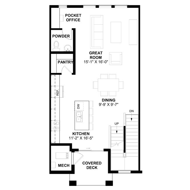 Second floor - 6191 Dallas Way