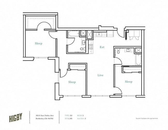 Floorplan - Aquatic Higby