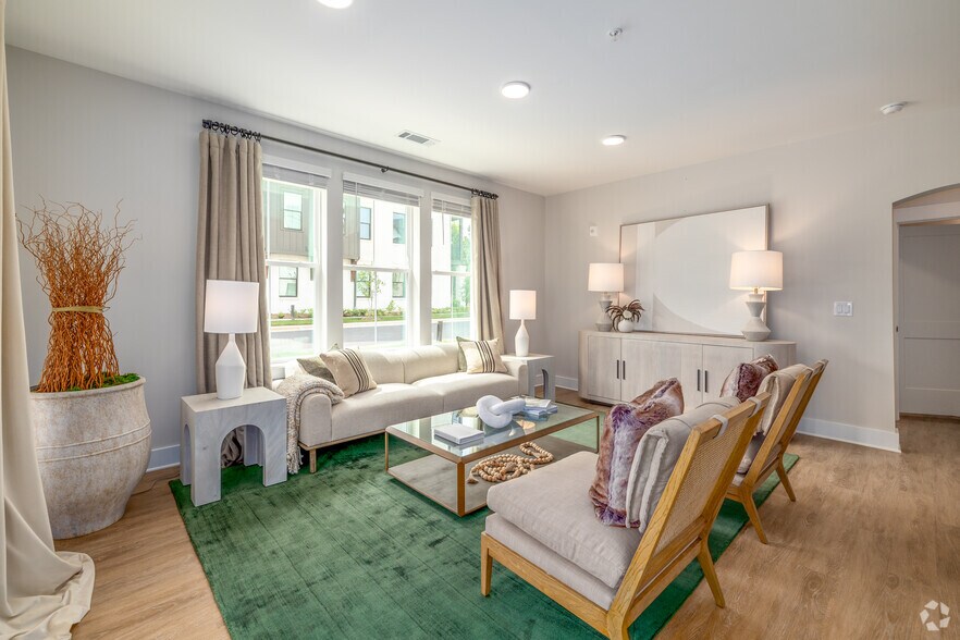 2BR, 2BA - B4 - Living Area - Benson Ballantyne