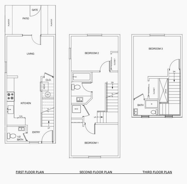 Interior Photo - 3408-3412 Northwest, 3 Beds, 2.5 Bath & 4 ...