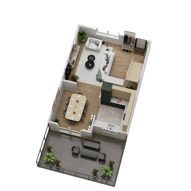 Floorplan - Judson Terrace Townhomes