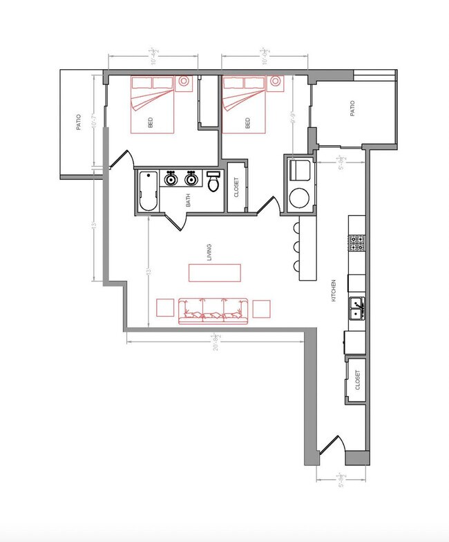 The Archer 17091719 Fleet St Baltimore MD 21231 Apartment Finder