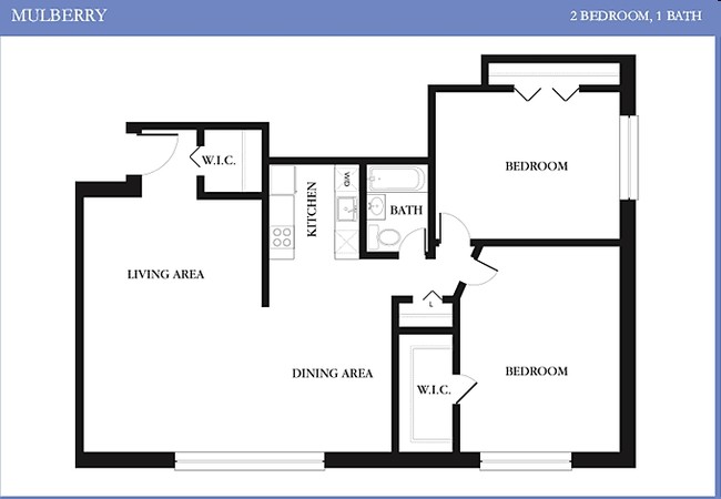 2BR/1BA - The Fairmont