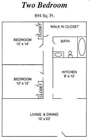 2BR/2BA - Farrow Place