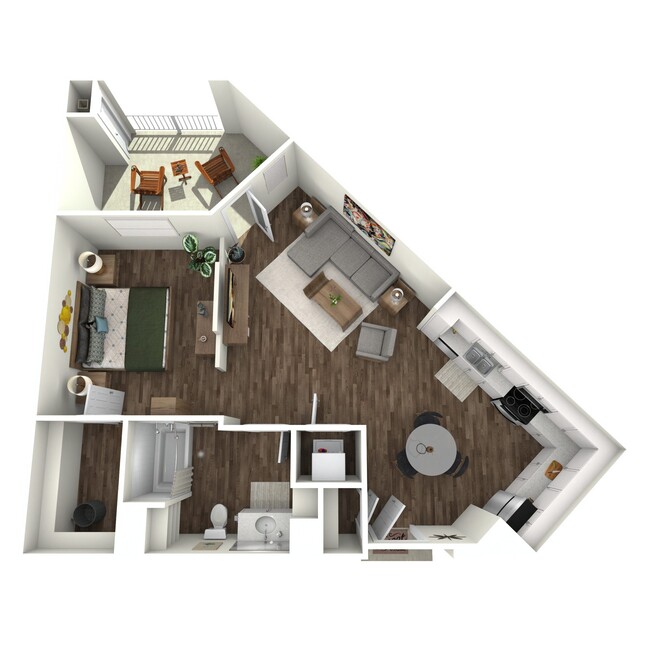 Floorplan - Los Alamitos Luxury Apartments