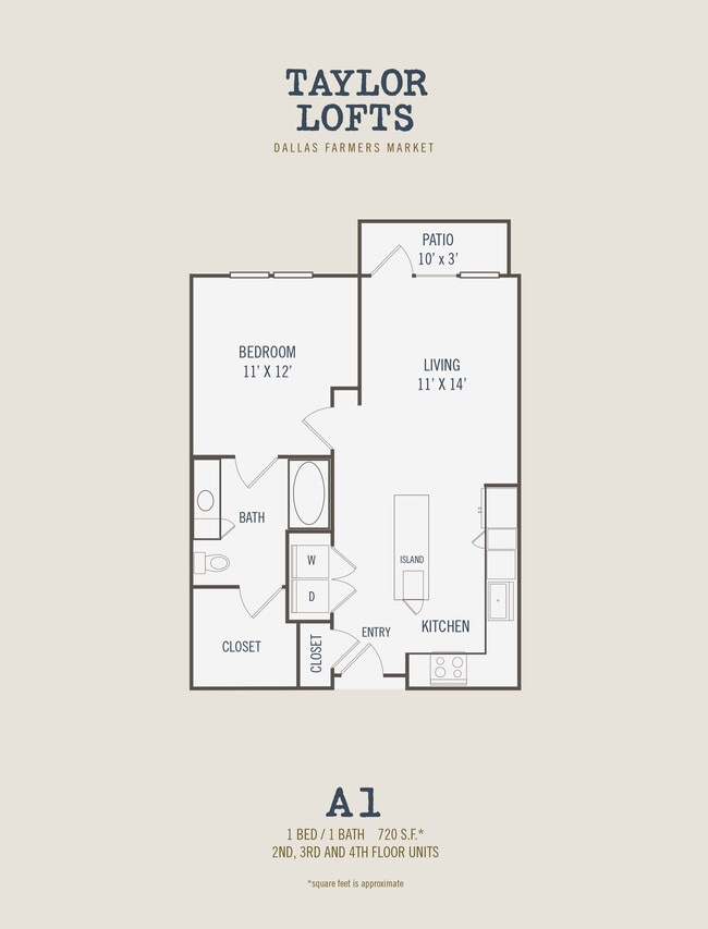 Floorplan - Taylor Lofts