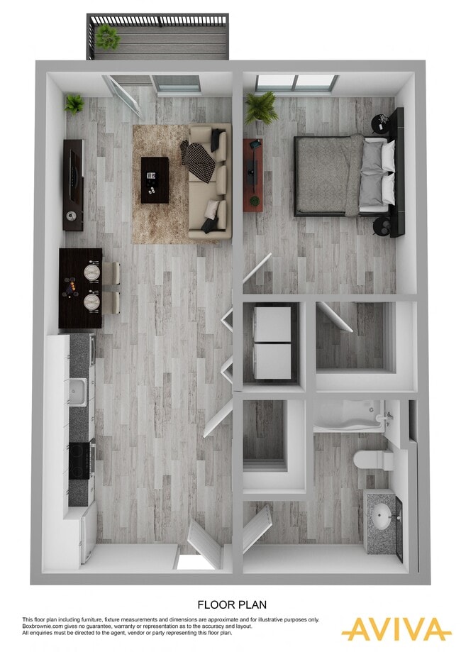 Floorplan - AVIVA Apartments