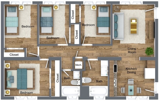 Floorplan - Brookside Crossing