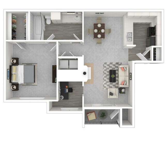 Floorplan - Amherst Apartments