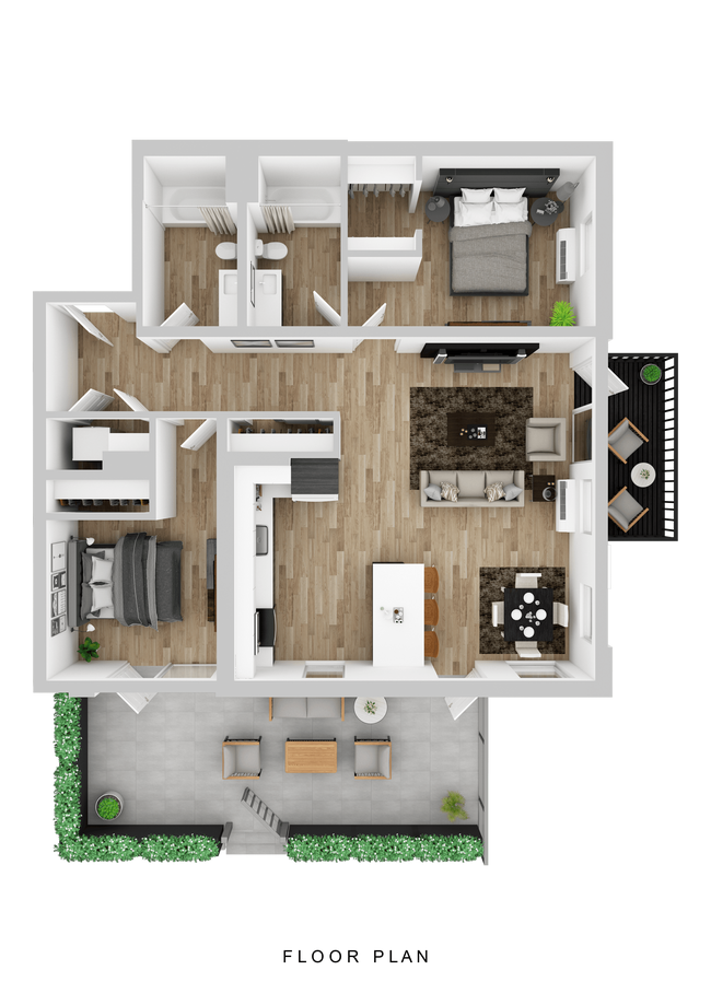 Floorplan - Hyas Point Apartments