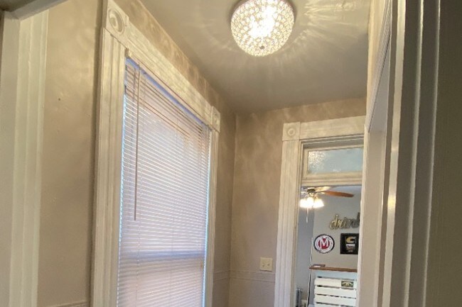 Hallway to third floor attic for storage - 408 Fairfield Ave