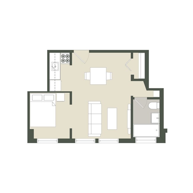 Floorplan - 420 W. Melrose St.