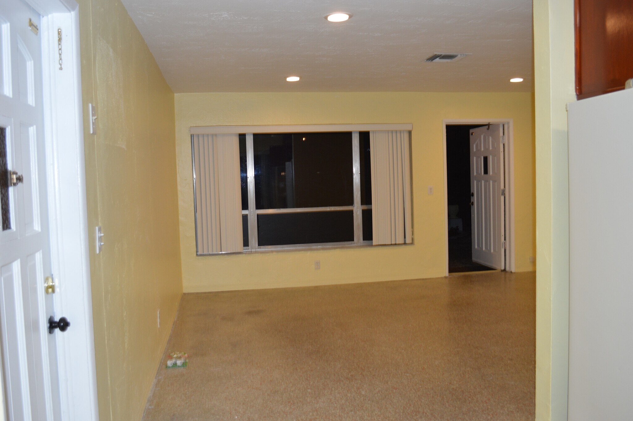 Living Room View from Dining/Kitchen by Side Door - 4850 Southwest 41st Avenue