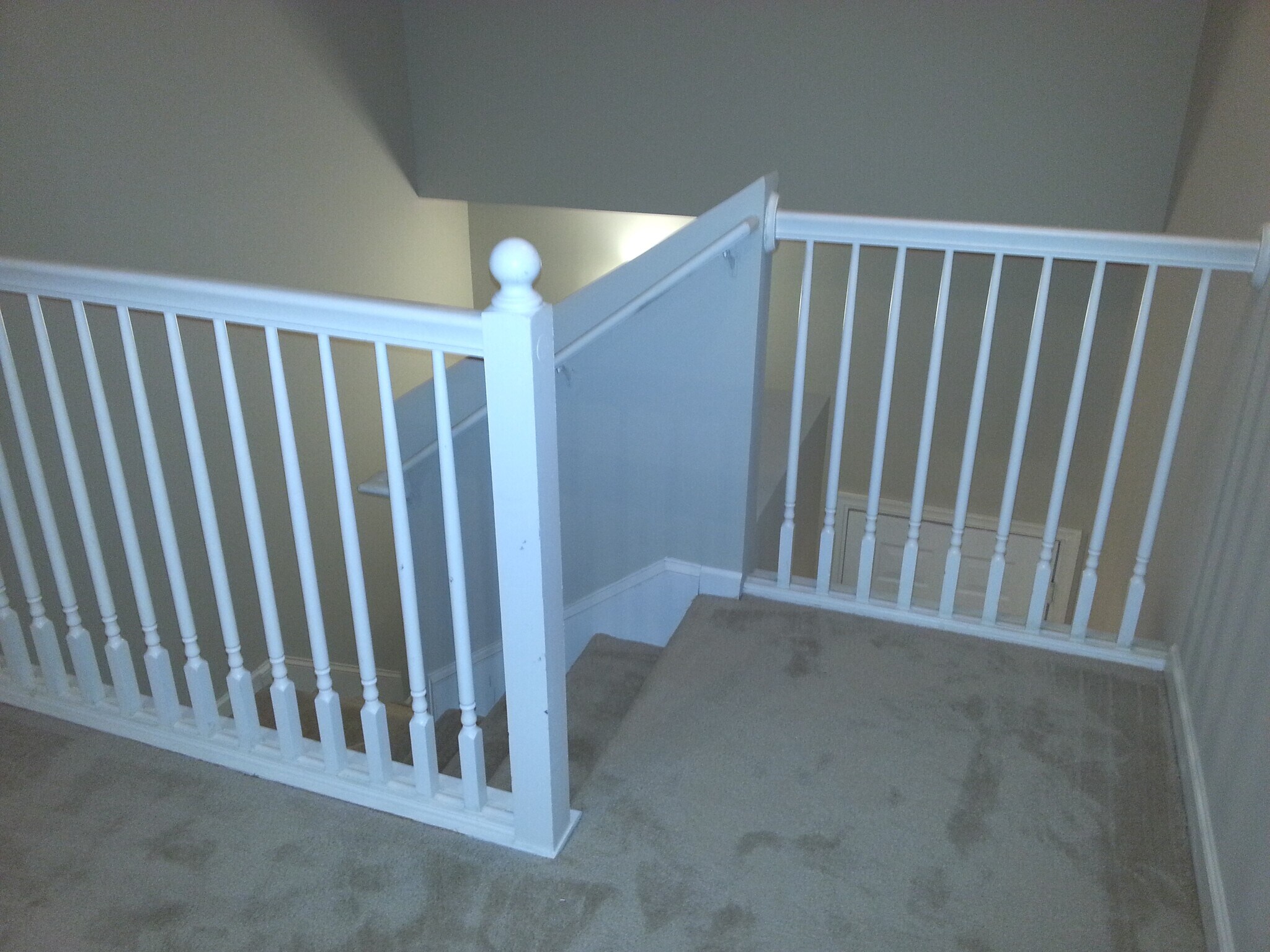 Stairway to loft - 704 Bristol Village Dr