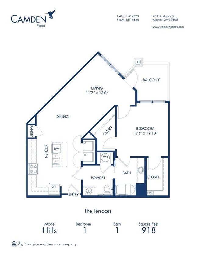 Floorplan - Camden Paces