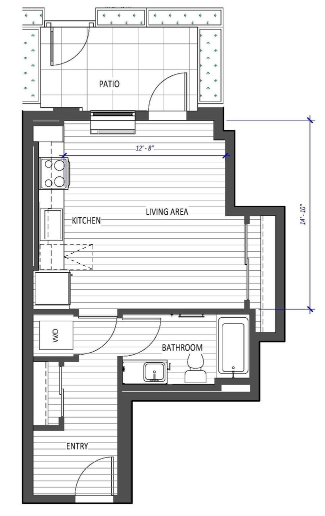 Floorplan - Hyas Point Apartments