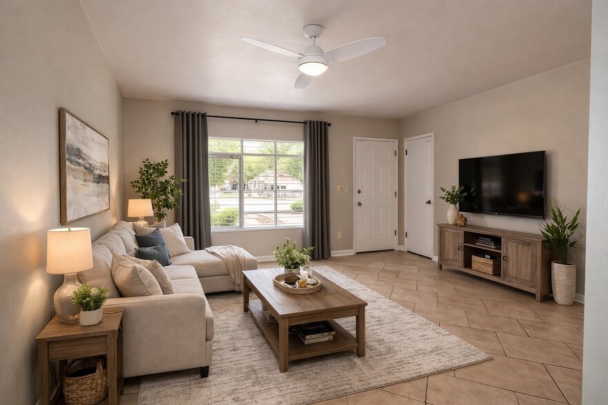 living room - 1427 W 7th St