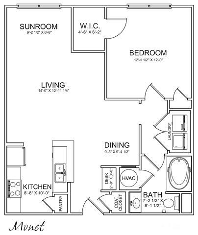 Floorplan - Vue at Embry Hills