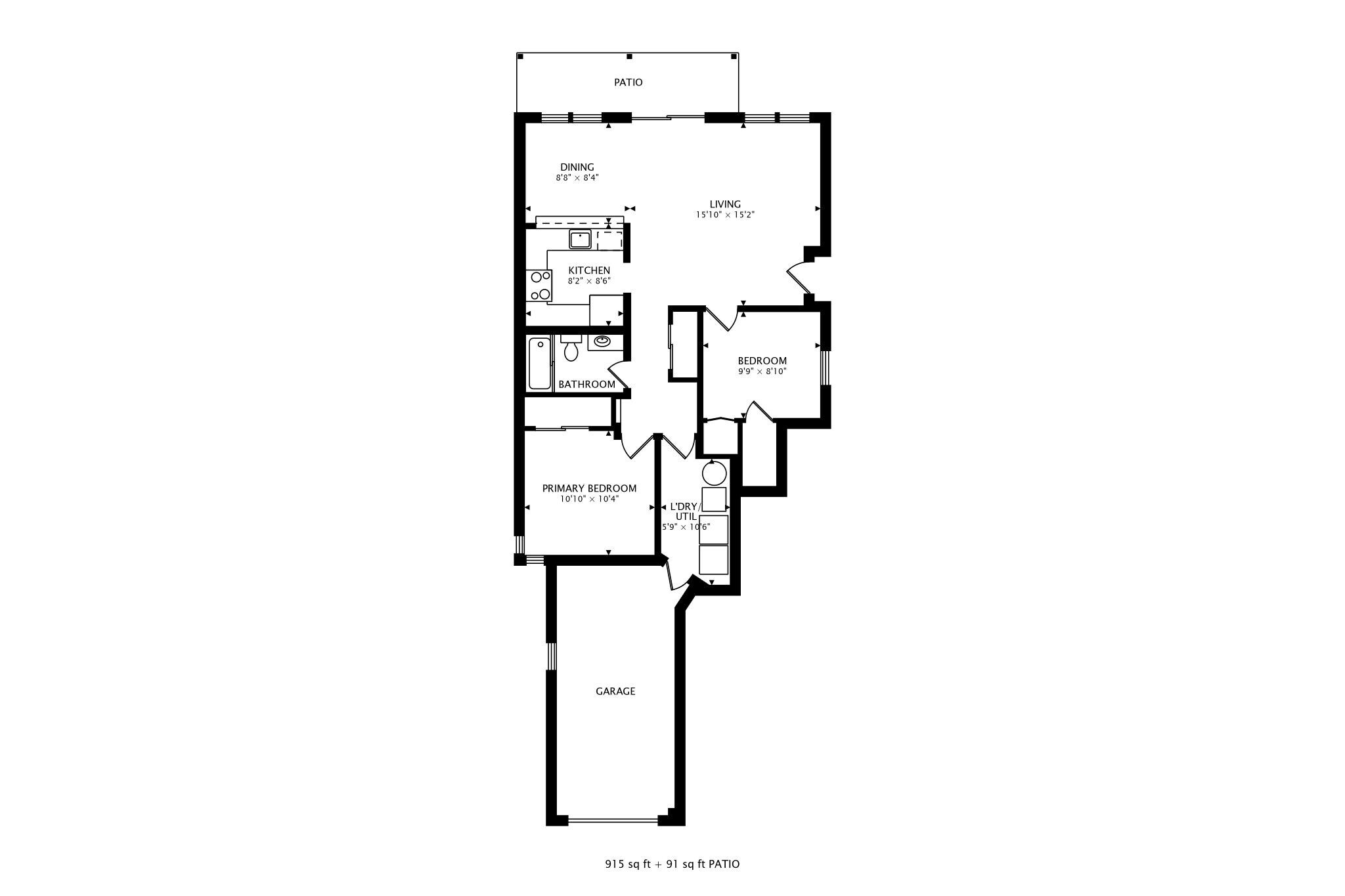 Layout - 1808 Vermont Dr