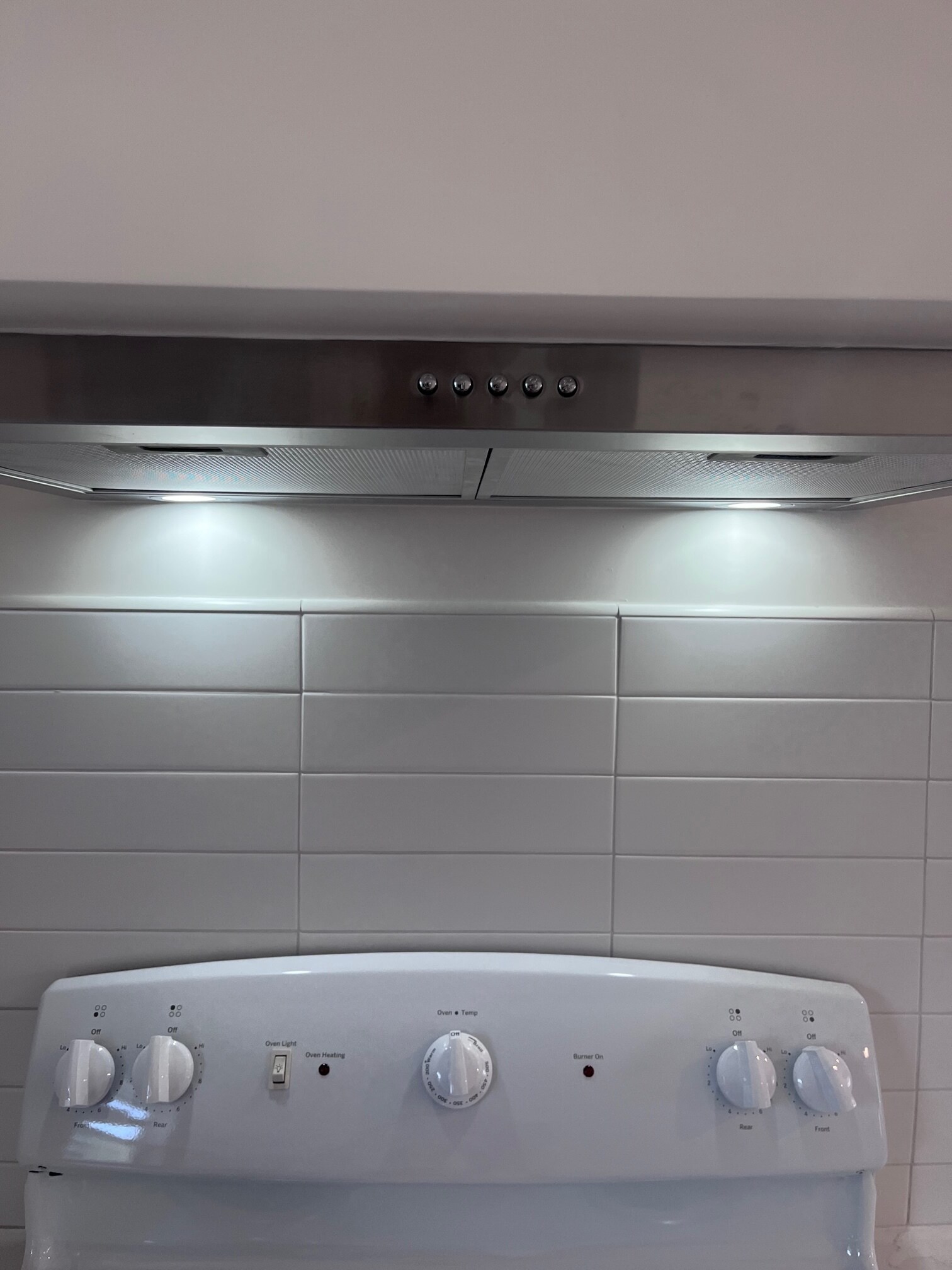 Stove light - 8144 Washington Ave